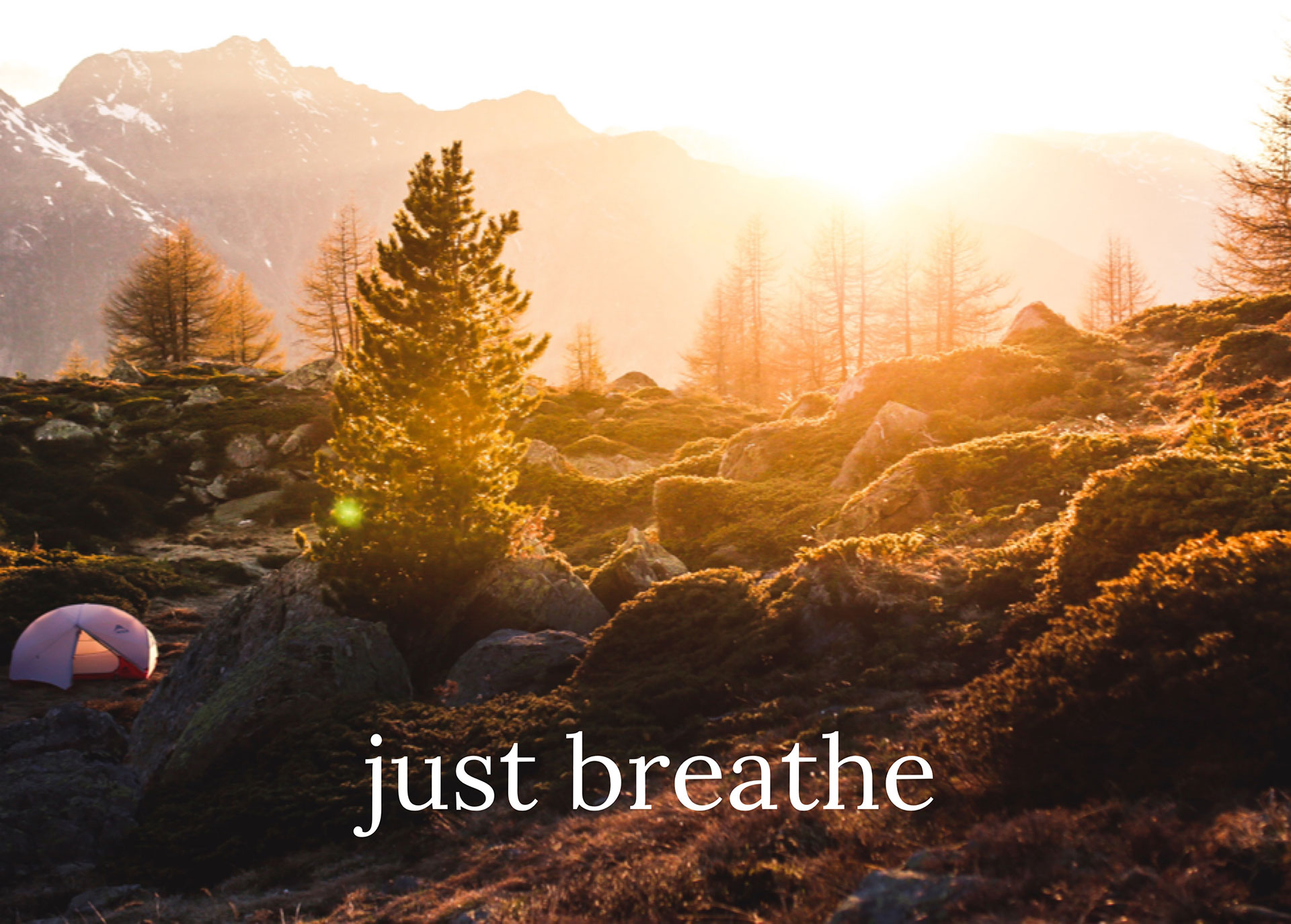 Featured Image for 'Just Breathe' Blog Post